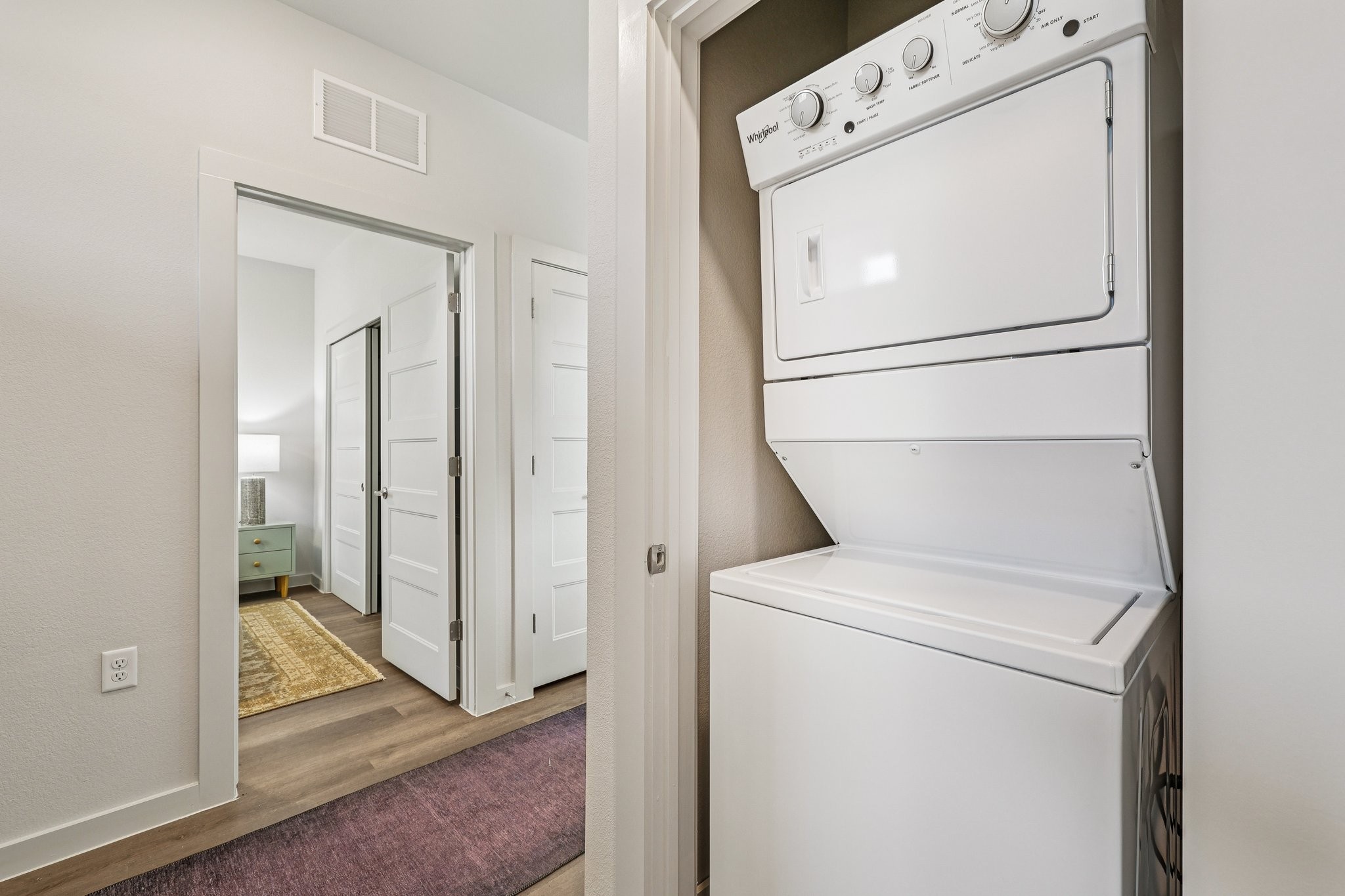 Laundry room at YardHomes® Trailside